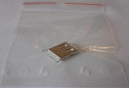 USB Einbaustecker Steckverbinder A gerade 180 Grad ultraflach Lötbuchse Kupplung